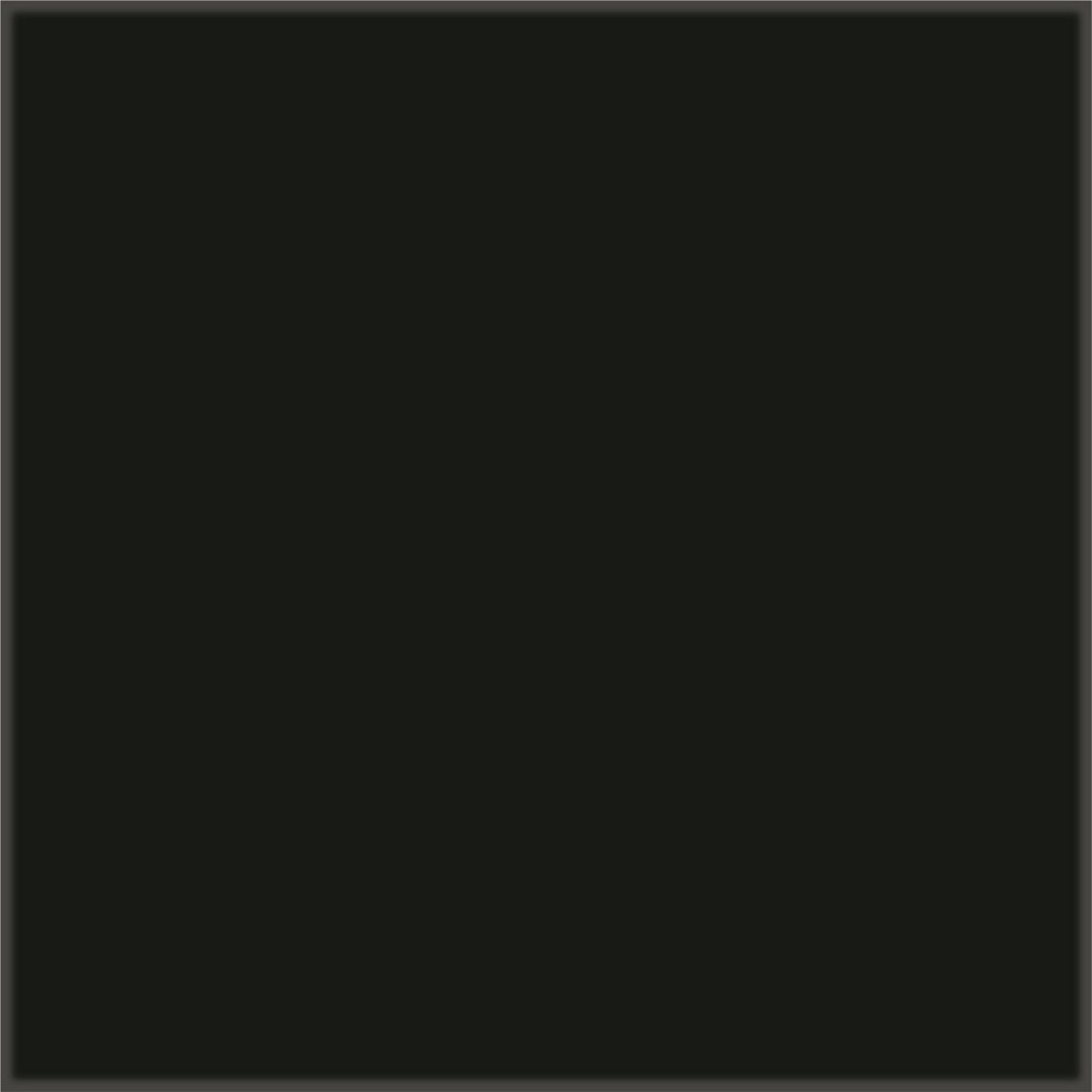 Керамическая плитка Terracotta Mono Graphite Black MN-GRA, цвет чёрный тёмный, поверхность глянцевая, квадрат, 200x200