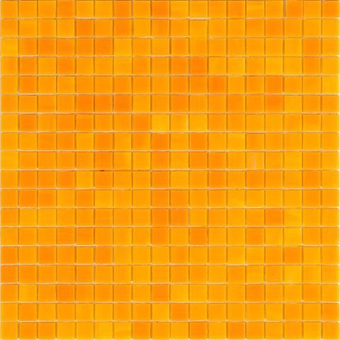 Мозаика Alma Mosaic Smalto SM45, цвет оранжевый, поверхность глянцевая, квадрат, 150x150