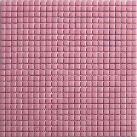 Мозаика Lace Mosaic SC 75, цвет розовый, поверхность глянцевая, квадрат, 315x315