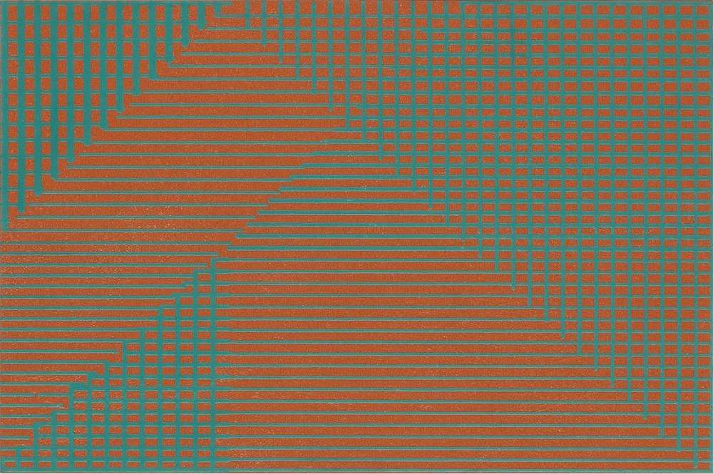 Керамогранит Mutina Tierras Frame Rust PUTD97, цвет разноцветный, поверхность матовая, прямоугольник, 200x300