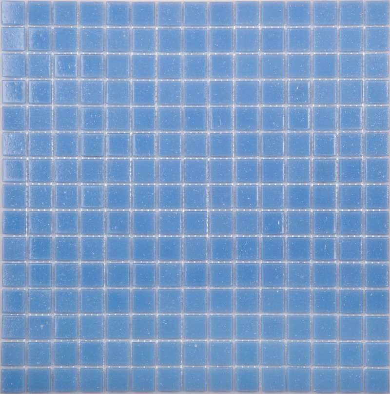 Мозаика NS Mosaic AG03, цвет голубой, поверхность глянцевая, квадрат, 327x327