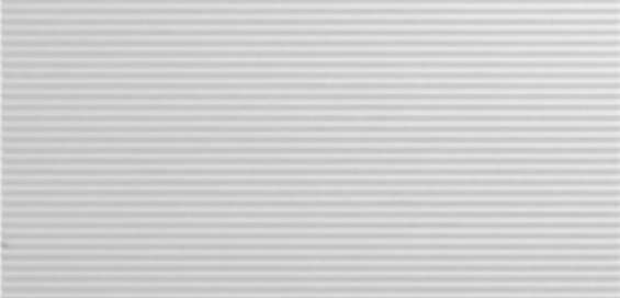 Керамическая плитка Wow Wow Collection Canale L Ice White Matt 91750, цвет белый, поверхность матовая, квадрат, 125x250