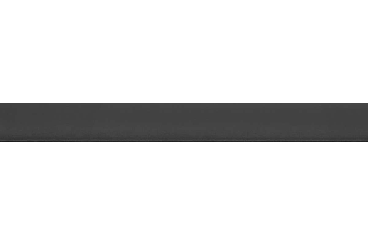 Бордюры Vallelunga Sospiri Matita Nero 6000915, цвет чёрный, поверхность сатинированная, прямоугольник, 15x140