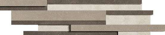 Декоративные элементы Floor Gres Industrial Ivory-Moka-Taupe Mod.Lis.3D Soft 739191, цвет слоновая кость коричневый бежевый, поверхность матовая 3d (объёмная), , 150x600