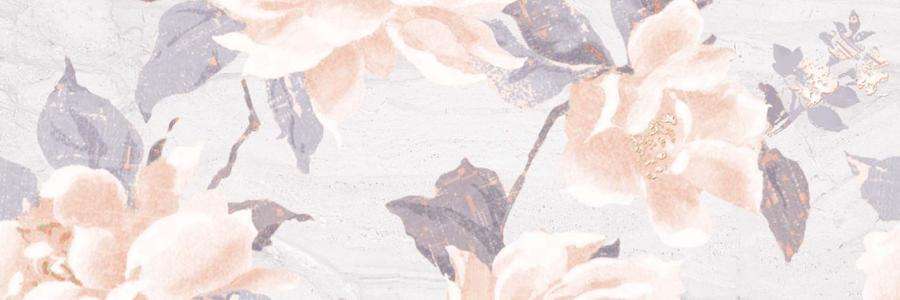 Декоративные элементы Belleza Даф Серый 04-01-1-17-03-06-644-0, цвет разноцветный, поверхность глянцевая, прямоугольник, 200x600
