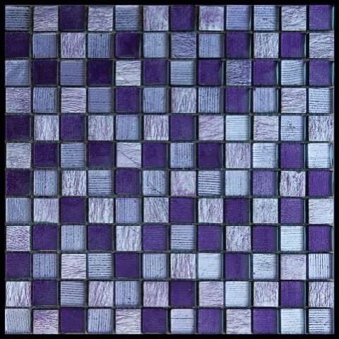 Мозаика Natural Mosaic Strange MOK-231 (JP-2311D) (Стекло), цвет синий, поверхность глянцевая, квадрат, 298x298