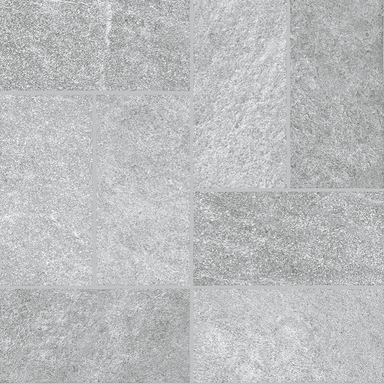 Керамогранит Dvomo Denver Grey, цвет серый, поверхность матовая, квадрат, 450x450