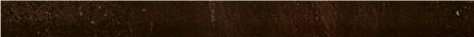 Бордюры Cinca Halley Black Sigaro 0450/283, цвет коричневый, поверхность матовая, прямоугольник, 25x320