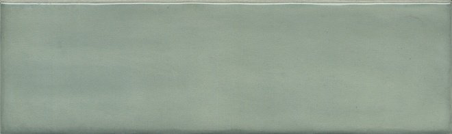 Керамическая плитка Kerama Marazzi Монпарнас зелёный 9017, цвет зелёный, поверхность глянцевая, прямоугольник, 85x285