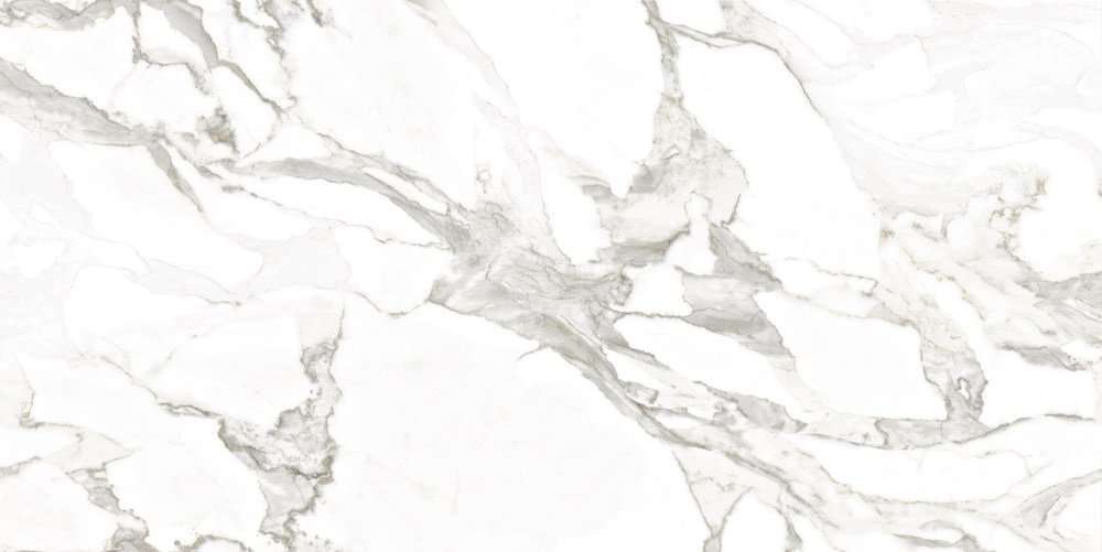 Керамогранит Vallelunga Calacatta Vin. Satin G2037A01, цвет белый, поверхность сатинированная, прямоугольник, 600x1200