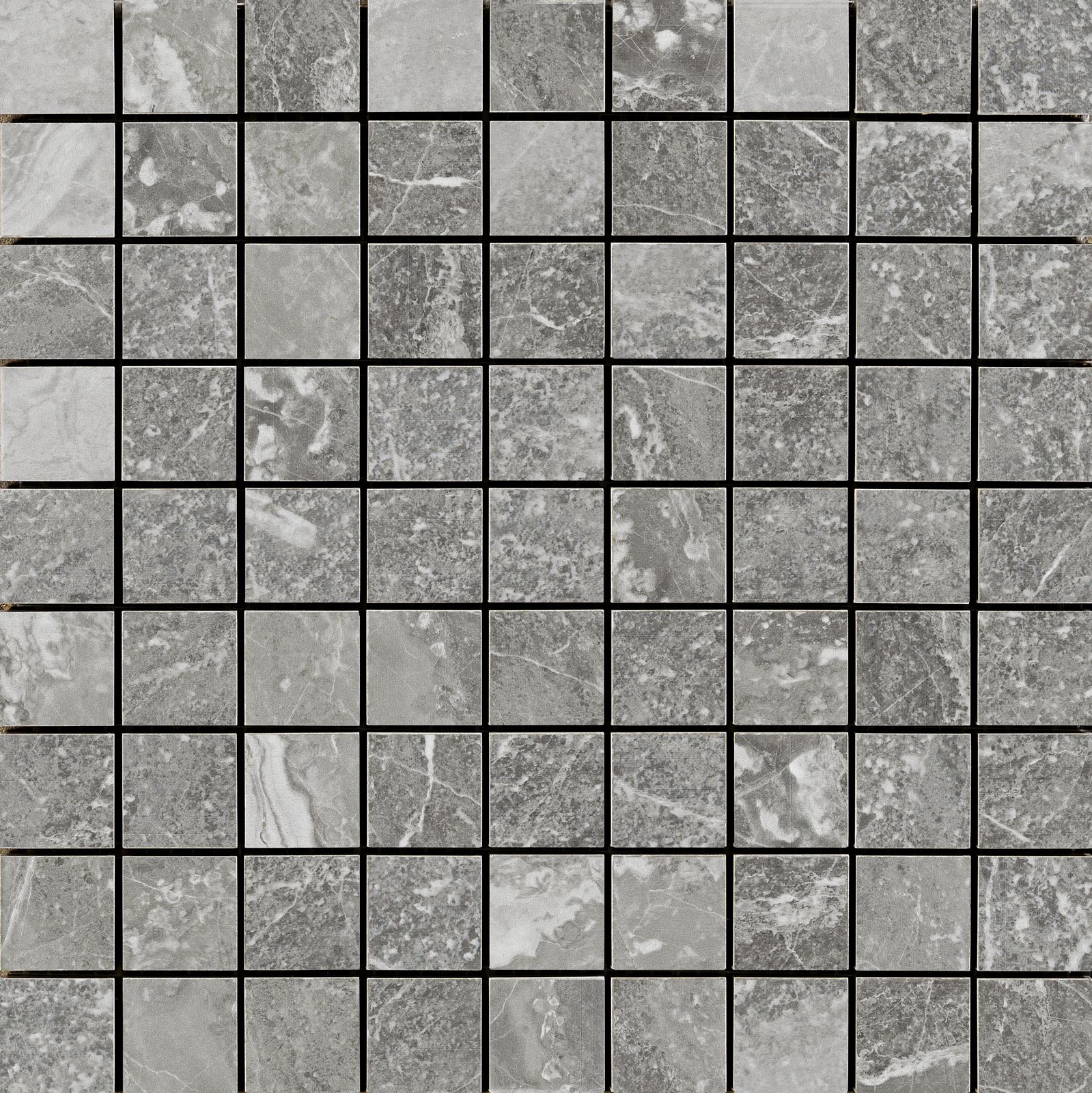 Мозаика Ragno Bistrot Mosaico Crux Grey Soft R4ZR, цвет серый, поверхность матовая, квадрат, 300x300