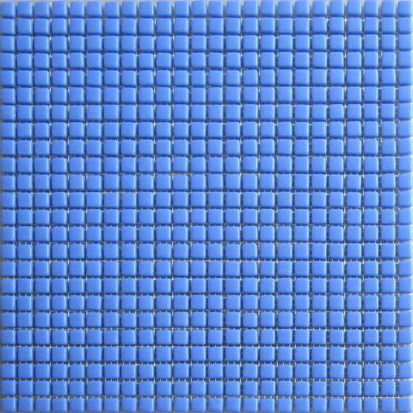 Мозаика Lace Mosaic SS 05, цвет синий, поверхность глянцевая, квадрат, 315x315