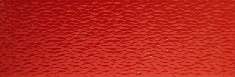 Керамическая плитка Grespania Futura Rojo, цвет красный, поверхность глянцевая, прямоугольник, 300x900