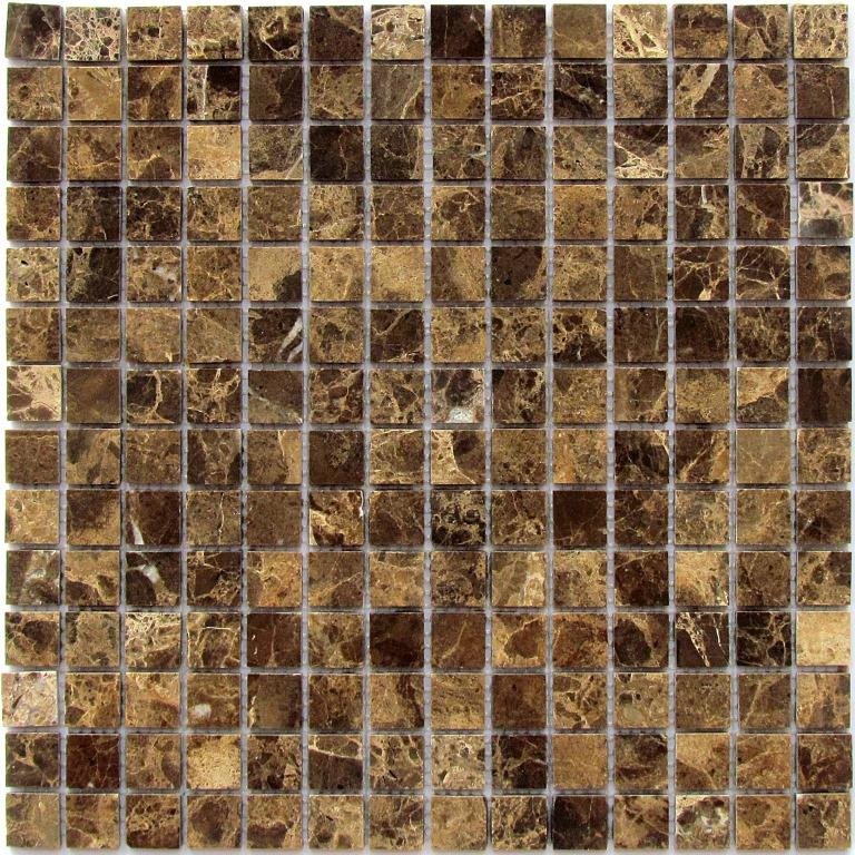 Мозаика Bonaparte Bonaparte Ferato-20 Pol, цвет коричневый, поверхность полированная, квадрат, 305x305