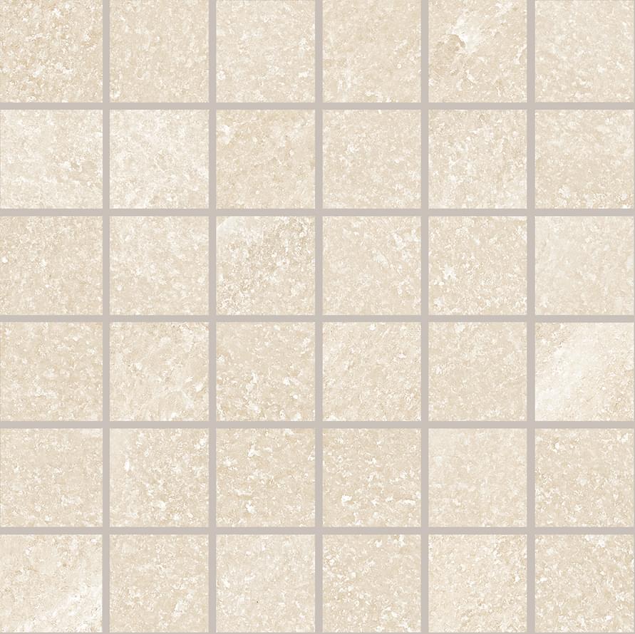 Мозаика Provenza Salt Stone Mosaico Sand Dust Naturale EM4S, цвет бежевый, поверхность натуральная, квадрат, 300x300