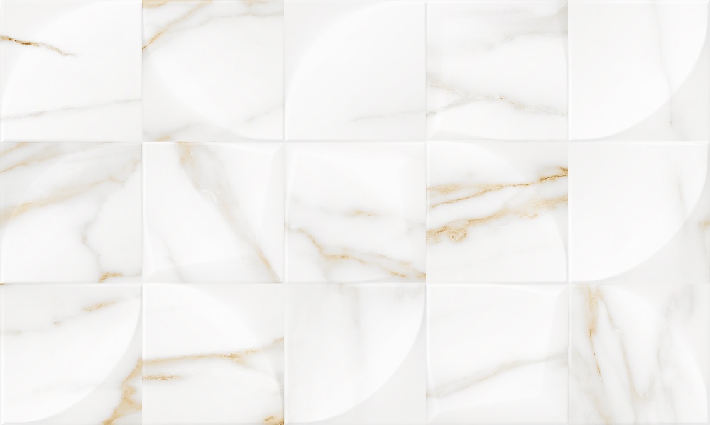 Керамическая плитка Gracia Ceramica Marmaris White Wall 02, цвет бежевый, поверхность глянцевая, прямоугольник, 300x500