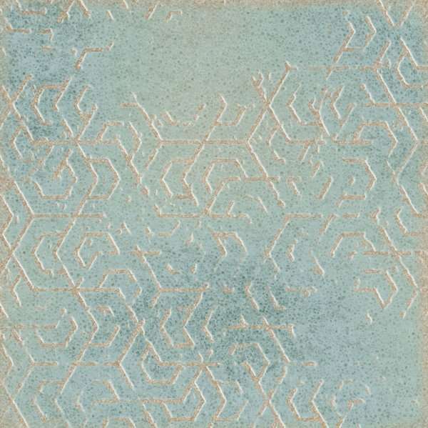 Керамическая плитка Wow Enso Suki Teal 120860, цвет бирюзовый, поверхность глянцевая, квадрат, 125x125