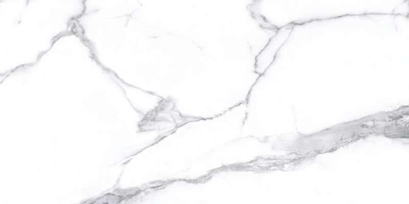 Керамогранит Cerdomus Statuario Bianco Lev Rett 72754, цвет белый, поверхность полированная, прямоугольник, 600x1200