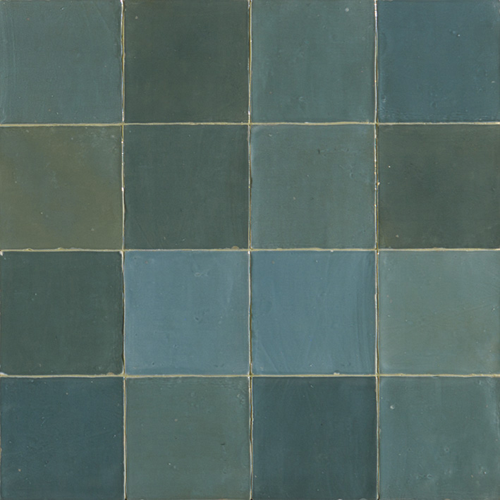 Керамическая плитка L'Antic Colonial Nazari Chauen L138001101, цвет синий, поверхность глянцевая, квадрат, 115x115
