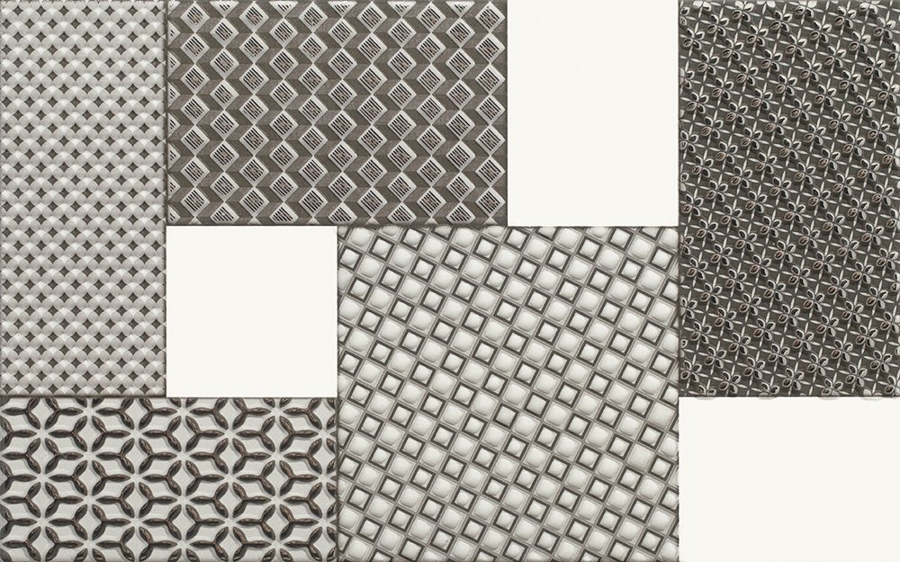 Декоративные элементы Paradyz Melby Inserto, цвет серый, поверхность матовая, прямоугольник, 250x400