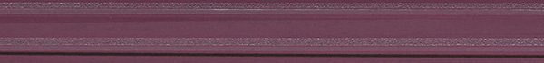 Бордюры APE Listelo Dance Malva, цвет фиолетовый, поверхность глянцевая, прямоугольник, 47x400