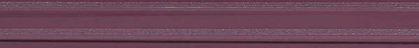 Бордюры APE Listelo Dance Malva, цвет фиолетовый, поверхность глянцевая, прямоугольник, 47x400