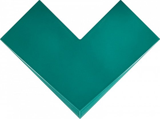 Керамическая плитка Wow Boho Elle Emerald 118215, цвет зелёный, поверхность глянцевая, квадрат, 200x200