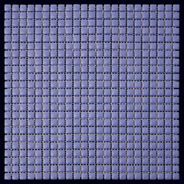 Мозаика Natural Mosaic Flex W-74 (Стекло), цвет синий, поверхность глянцевая, квадрат, 315x315