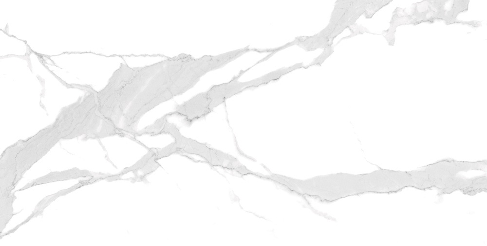 Керамогранит  Bianco White Full Body Polished BHW-0026, цвет белый, поверхность полированная, прямоугольник, 600x1200