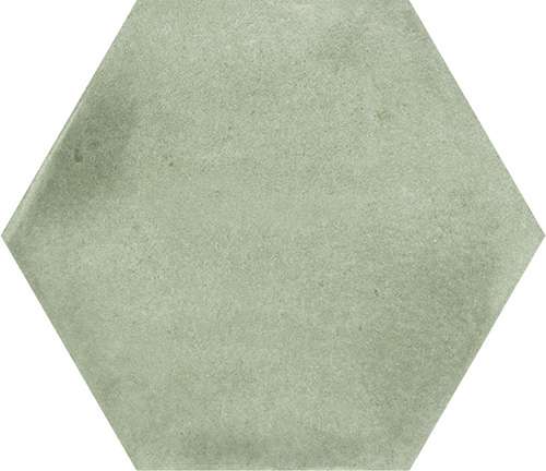 Керамическая плитка La Fabbrica Small Sage 180046, цвет зелёный, поверхность матовая, шестиугольник, 107x124