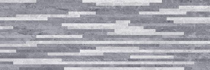 Декоративные элементы Laparet Pegas плитка настенная серый мозаика 17-10-06-1178, цвет серый, поверхность матовая, прямоугольник, 200x600
