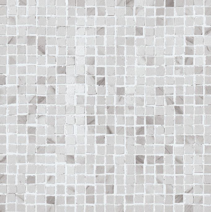 Мозаика Fap Roma Statuario Micromosaico fLYT, цвет серый, поверхность матовая, квадрат, 300x300