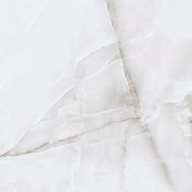 Керамогранит Absolut Gres White Onix Polished, цвет белый, поверхность полированная, квадрат, 600x600