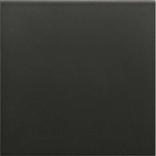 Керамогранит Equipe Rivoli Black 30720, цвет чёрный, поверхность матовая, квадрат, 200x200