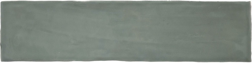 Керамическая плитка Cifre Colonial Jade Brillo, цвет зелёный, поверхность глянцевая, под кирпич, 75x300
