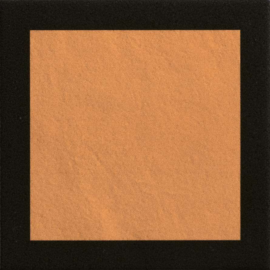 Декоративные элементы Mutina Margherita Square Orange Ndm17, цвет оранжевый чёрный, поверхность матовая, квадрат, 205x205