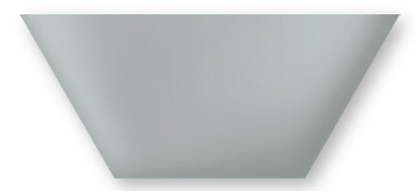 Декоративные элементы Heralgi Hudson Start Cloud, цвет серый, поверхность глянцевая, прямоугольник, 86x200