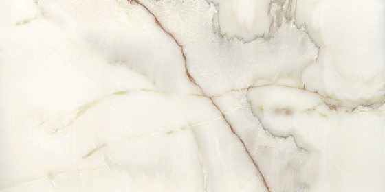 Широкоформатный керамогранит Rex Les Bijoux Onyx Blanche 6mm Matte 765659, цвет белый, поверхность матовая, прямоугольник, 1600x3200