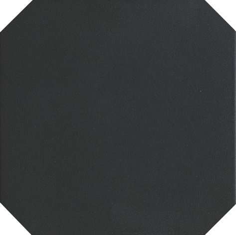 Керамогранит Grazia Old England Ottagono York OEO5, цвет чёрный, поверхность матовая, восьмиугольник, 200x200