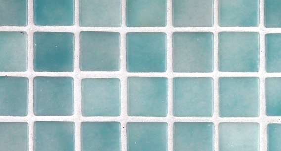 Мозаика Ezarri Niebla 2529 - В, цвет бирюзовый, поверхность глянцевая, прямоугольник, 313x495