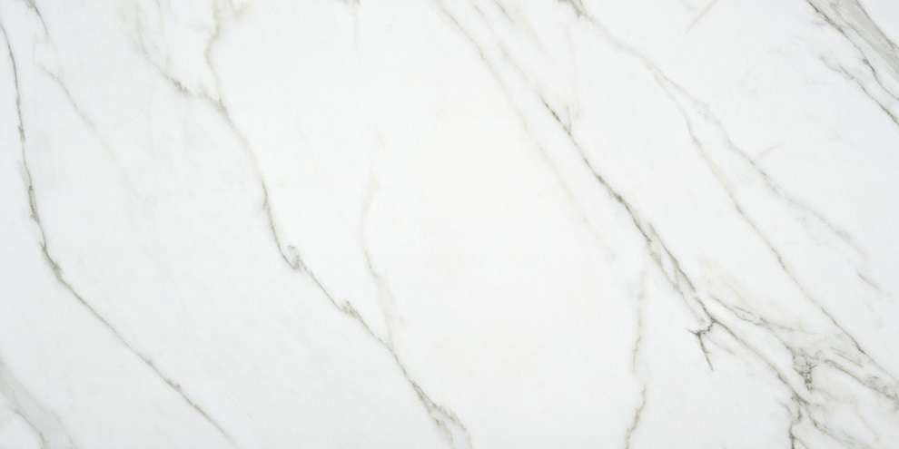 Керамогранит Keratile P.E. Aston PUL White Rect, цвет белый, поверхность полированная, прямоугольник, 600x1200