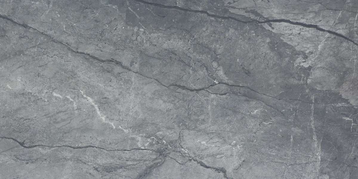 Керамогранит Rak Royal Marble Grey Lappato, цвет серый, поверхность лаппатированная, прямоугольник, 600x1200