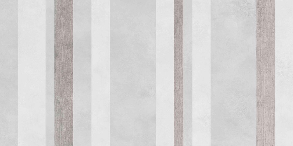 Керамогранит Creto Tropicano Line NRL_P0018, цвет белый серый коричневый, поверхность матовая, прямоугольник, 300x600