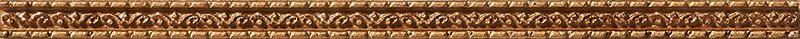 Бордюры STN Ceramica Caledonia Listelo Circe Marron, цвет коричневый, поверхность глянцевая, прямоугольник, 12x250