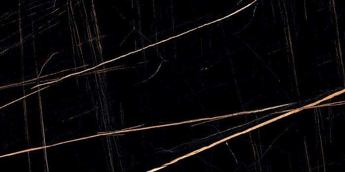 Керамогранит Italica Saint Laurent Glamour, цвет чёрный, поверхность полированная, прямоугольник, 600x1200
