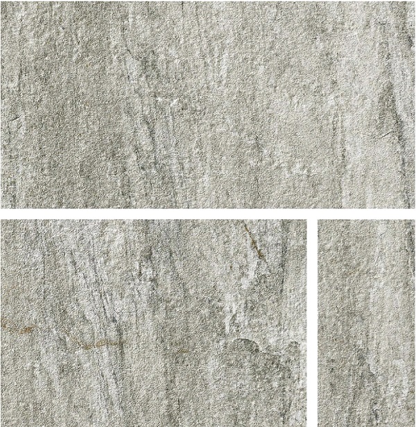 Керамогранит Alfalux Stonequartz Perla Modular Ret 8201014, цвет серый, поверхность матовая, квадрат, 120x1200