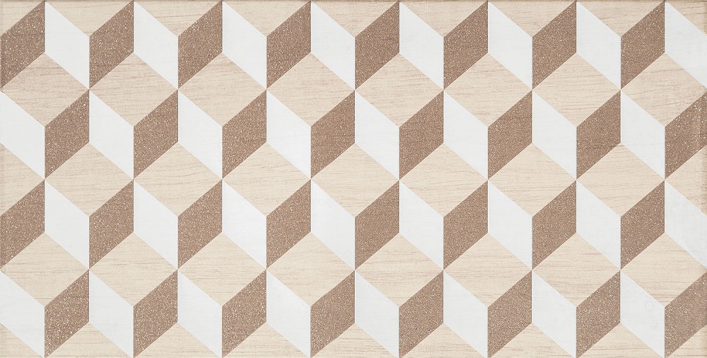Декоративные элементы Tubadzin Pineta Modern Beige, цвет бежевый, поверхность глянцевая, прямоугольник, 308x608