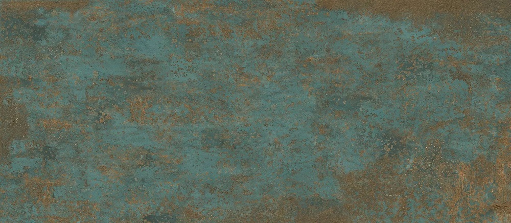 Широкоформатный керамогранит Staro Slab Glam Oxide Grace Matt, цвет коричневый зелёный, поверхность матовая, прямоугольник, 1200x2800