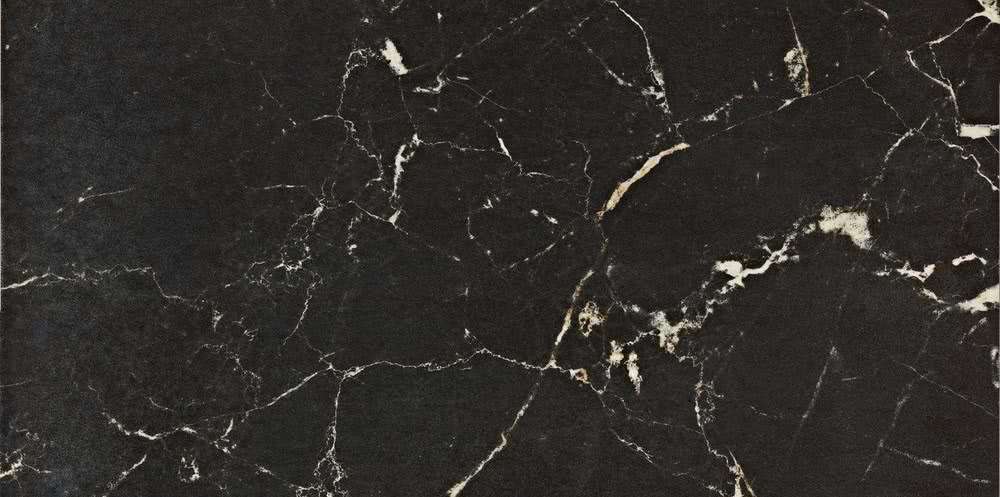 Керамогранит Piemme Marmi-Reali Nero Reale 39320, цвет чёрный, поверхность полированная, прямоугольник, 300x600