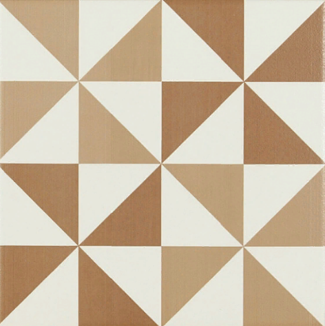 Декоративные элементы Ribesalbes Antigua Beige 004, цвет белый коричневый бежевый, поверхность матовая, квадрат, 200x200